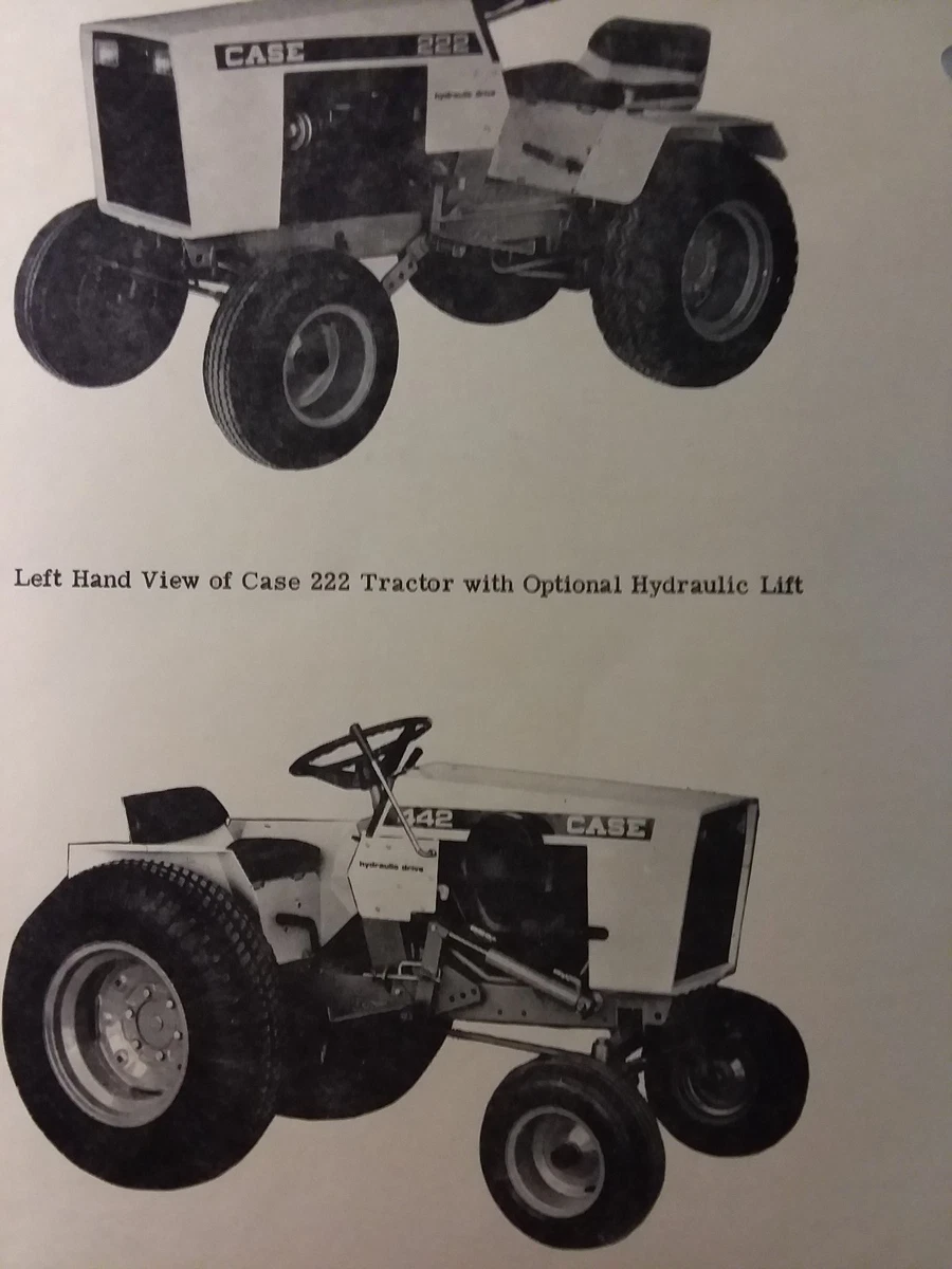 Case 220 Garden Tractor Parts Fasci Garden