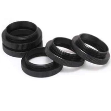 3pcs 5-22MM Extension Tube Adapter C-CS Mount Adapter Spacer Ring for CCTV Lens