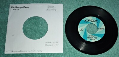7” 45 RPM RECORD by THE ROLLING STONES 