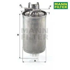 Fuel filter Mann filter WK829 for Audi A2