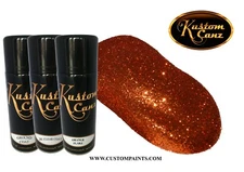 12oz Aerosol Metal Flake Orange (004 HEX) - Urethane Base, Automotive Paint 