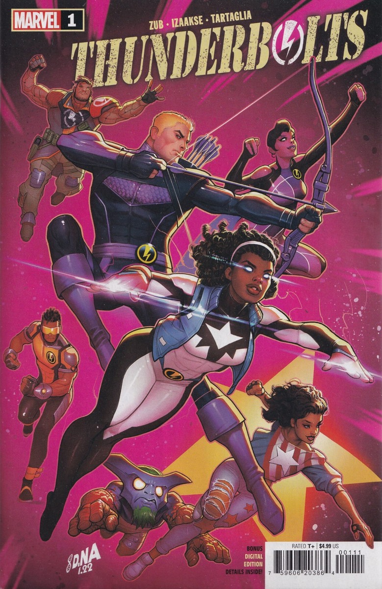 THUNDERBOLTS #1 (DAVID NAKAYAMA VARIANT)(2022) COMIC BOOK