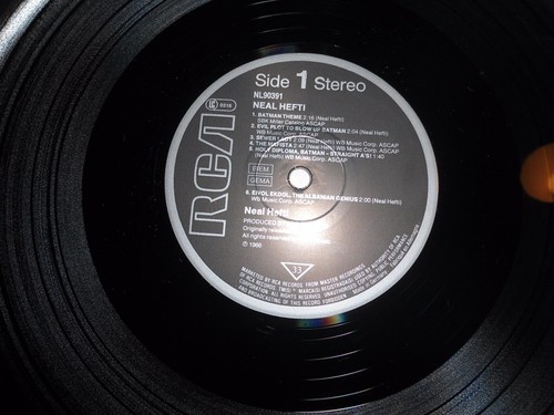 Soundtrack Neal Hefti - Batman Theme LP 1966 RE 1989 RCA - Foto 2 di 5