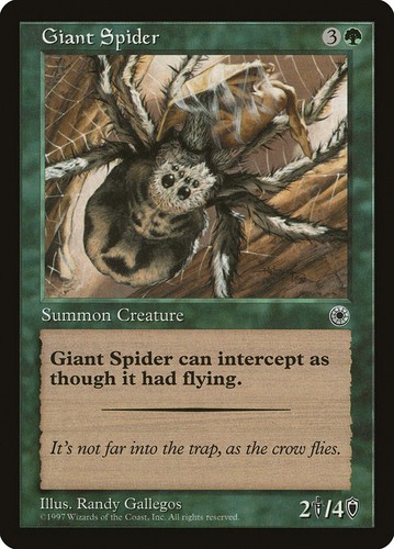 Giant Spider | MtG Magic Portal | English | Near Mint-Mint (NM-M)