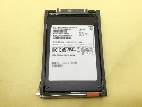 005052108 EMC Samsung PM1633a Series 1.92TB SAS 12Gb/s 2.5'' SSD MZ-ILS1T9N