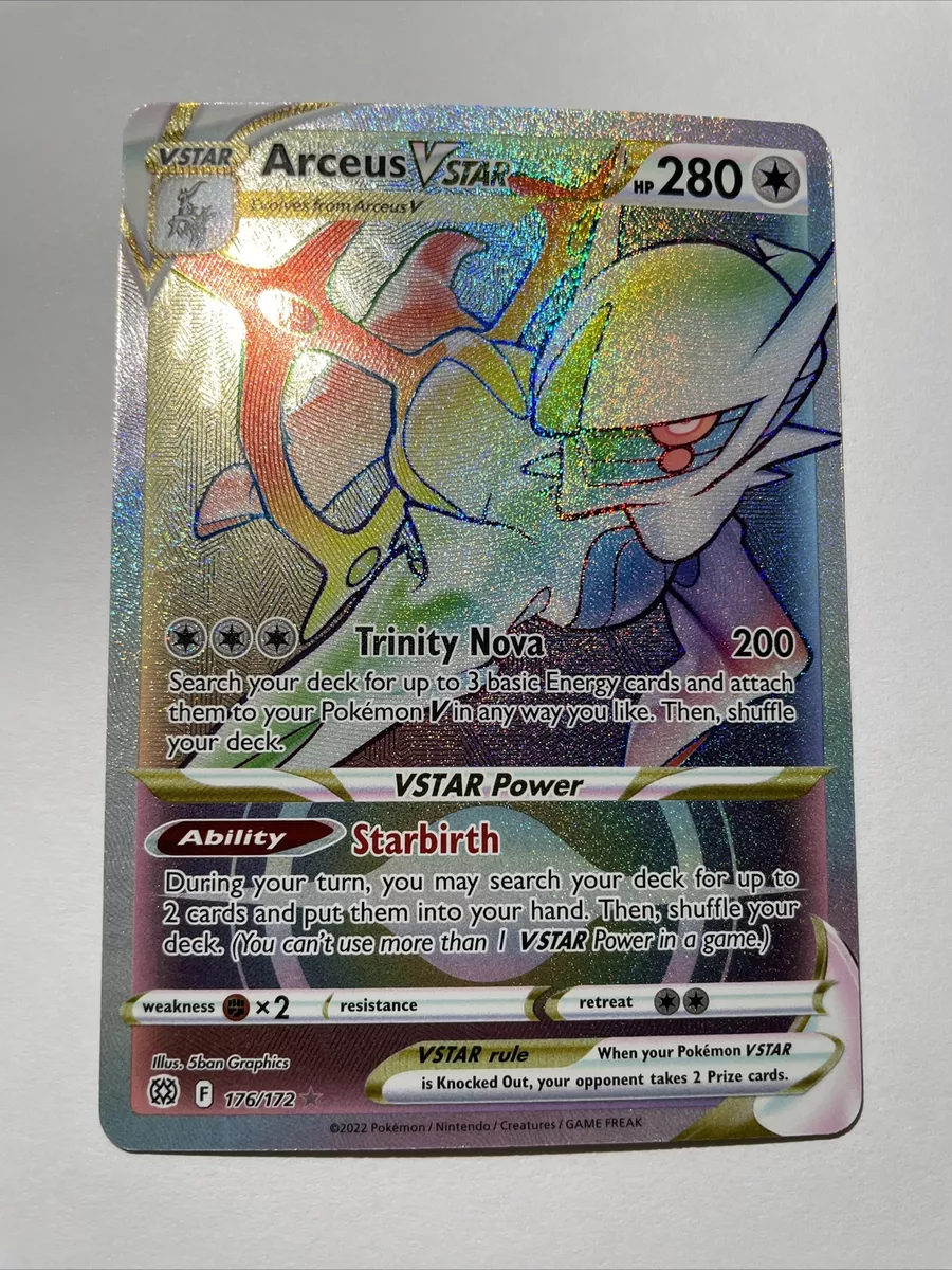 Arceus-V-ASTRO / Arceus-VSTAR (#176/172)