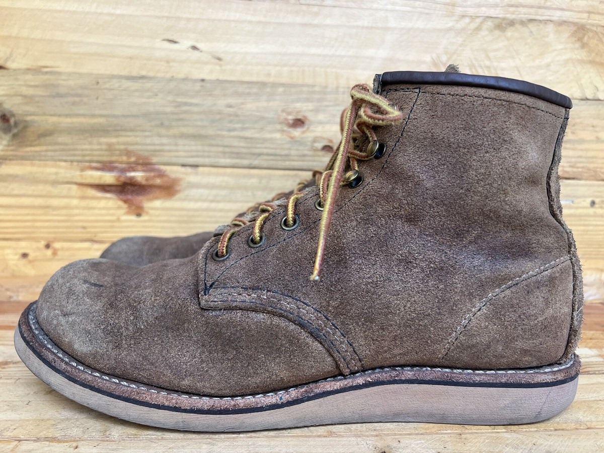 Red Wing Rover 2953 Hawthorne Muleskinner Tan Suede Size US 10D