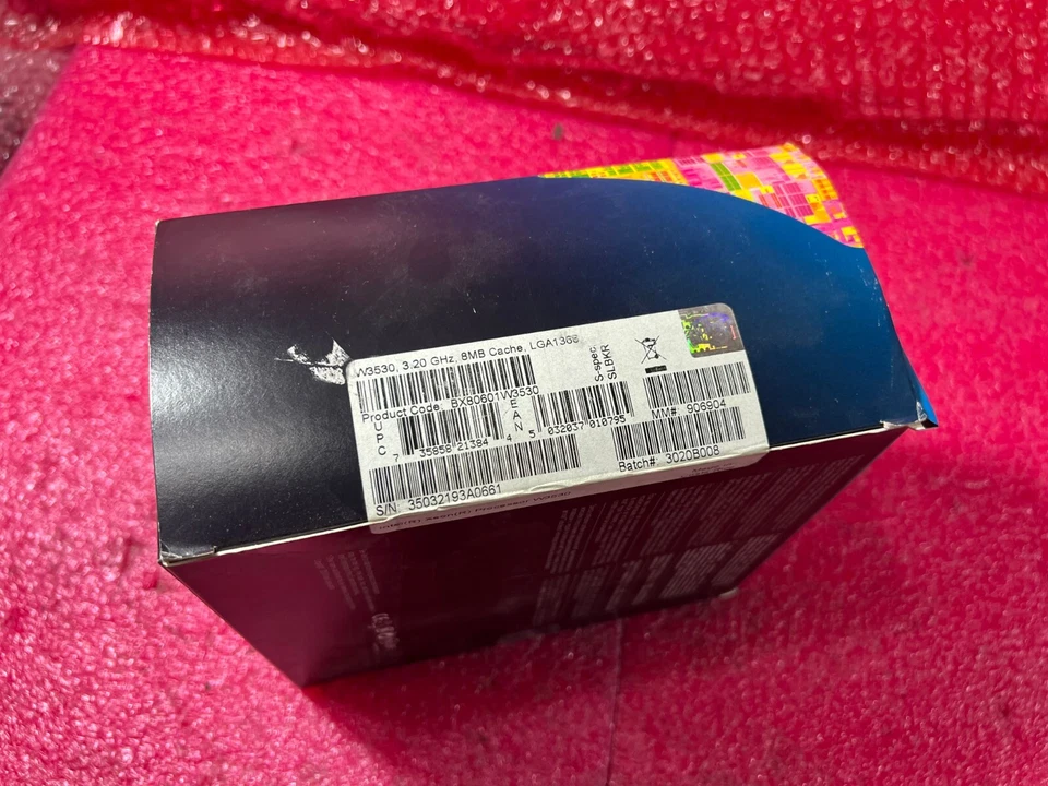 1 Pc Intel Xeon W3530 2.8GHz Quad-Core (BX80601W3530) Processor NEW - Image 3 of 4