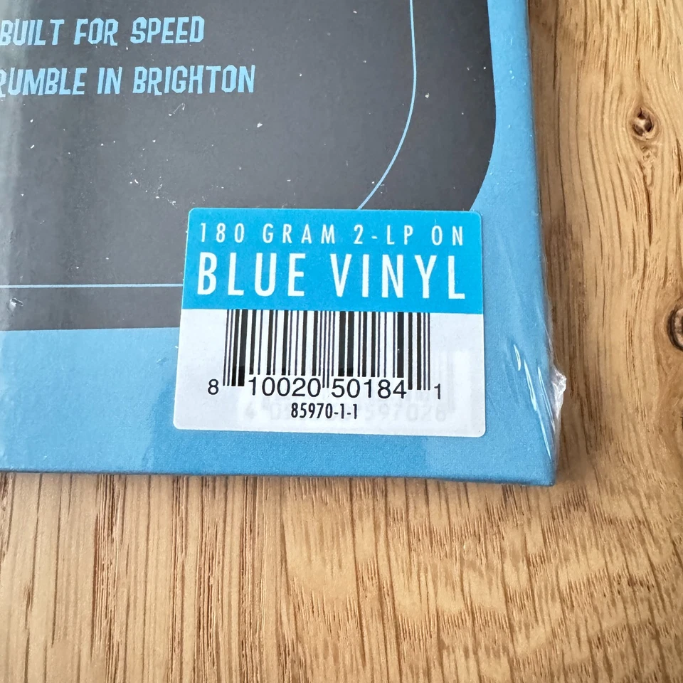 STRAY CATS - ROCKED THIS TOWN / 2LP Light Blue Vinyl - Bild 4 von 4