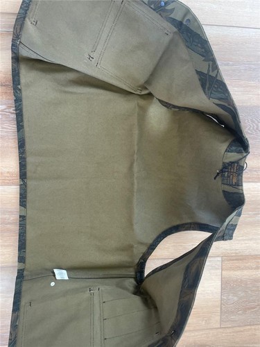 FILSON Rugged Twill Cruiser Vest L Maple Bark Camo Hunting MSRP $260 Snap Front - Picture 3 of 6