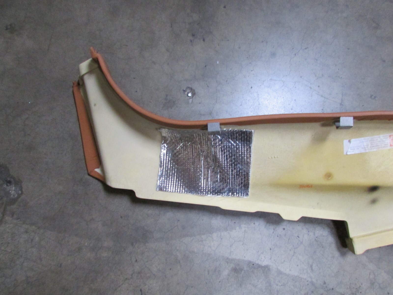 Ferrari 599 GTB, LH, Left B-Pillar Interior Trim Panel, Used, P/N 68556900