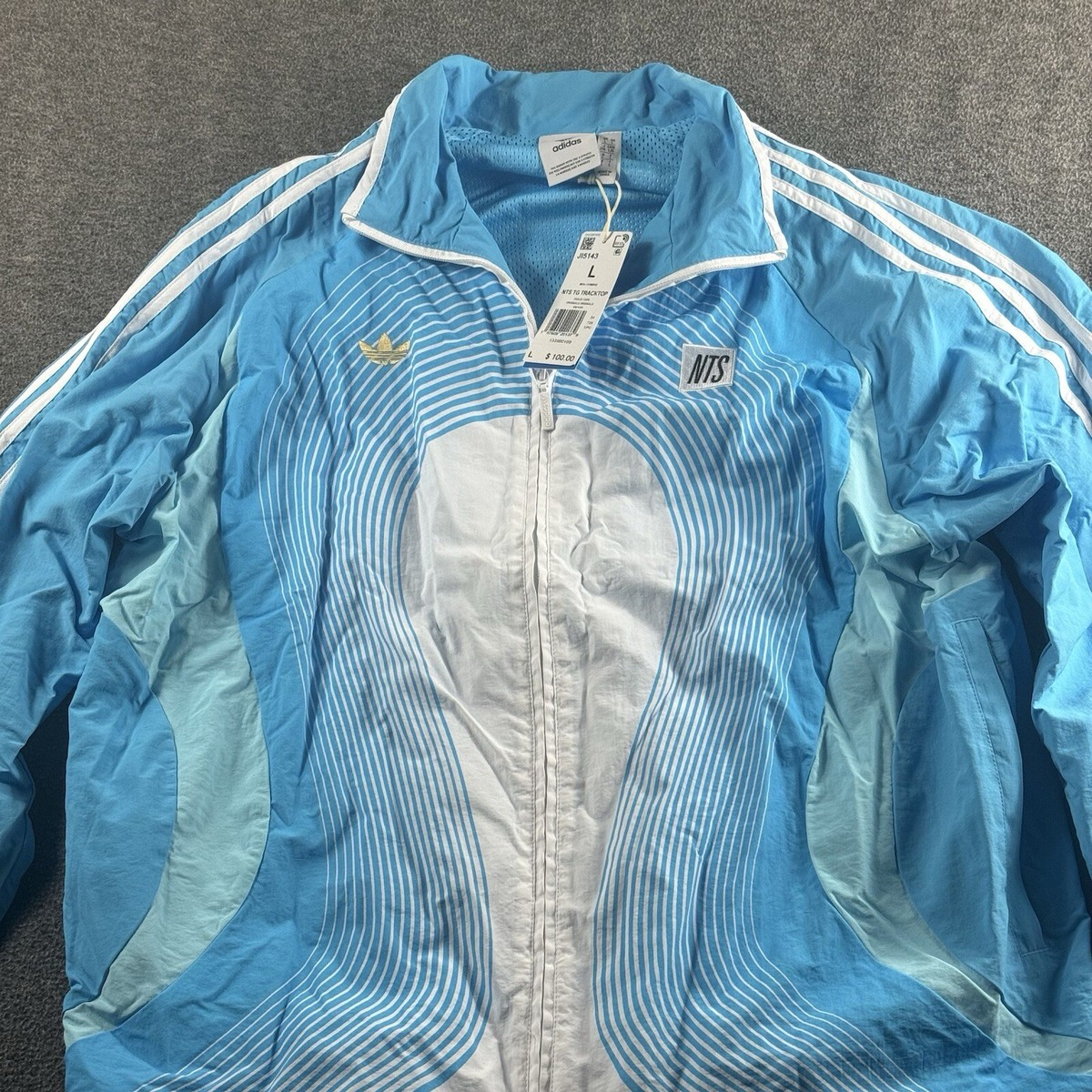 ADIDAS Jacket x NTS RADIO ALLOVER PRINT SST SUPERSTAR TRACK TOP