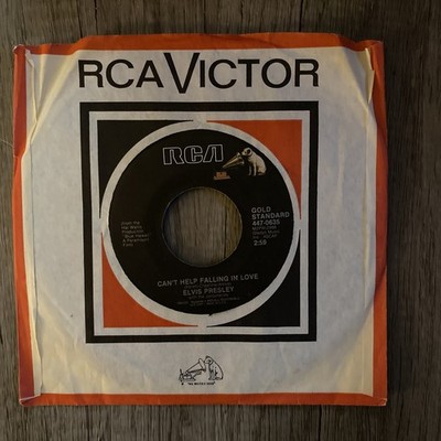 RCA Victor Elvis Presley Can t Help Falling In Love Single 45 Rpm New 