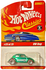 Hot Wheels Classics Ser 1 25 Vw Bug Green H7090