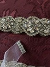 Lot Of 3 Rhinestone Belts, 2 Rhinestone Hair Clips Preowned Lively — photo 7