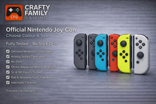 Official Nintendo Switch Joy-Con Controllers - Tested - Choose Joycon Colour
