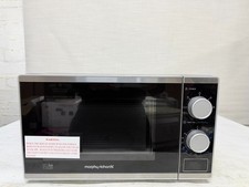 Image of Morphy Richards 20L 800W Solo Standard Microwave Defrost Option 5 Power - Silver