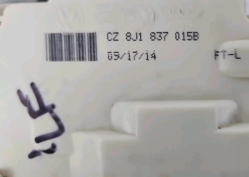 2011-18 PORSCHE CAYENNE 958 FRONT LEFT DRIVER SIDE DOOR LATCH LOCK ACTUATOR OEM - Image 3 of 4