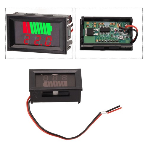 Anzeige Batterie V Digitaler Bildschirm Kapazität Meter Batteriefahrzeuge - Bild 1 von 48