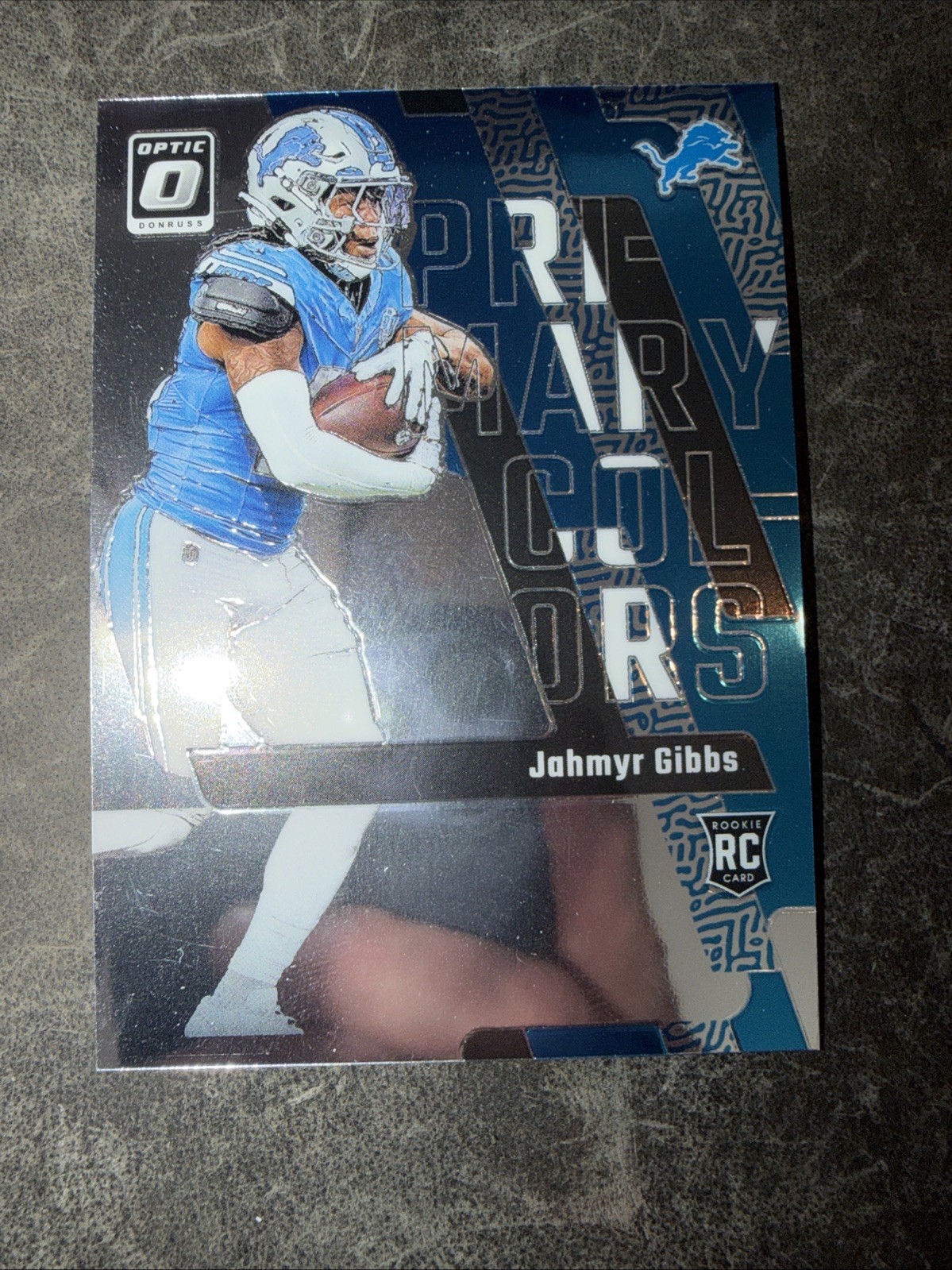 2023 Panini Donruss Optic - Primary Colors Jahmyr Gibbs #9 (RC)