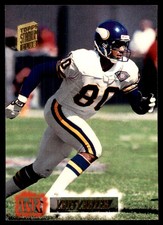 Cris Carter 1994 Stadium Club #594 Minnesota Vikings NFL READ FREE SHIP