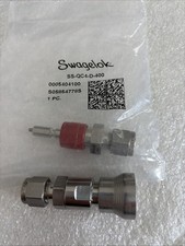 Cuerpo y potencia de conexión rápida Swagelok SS-QC4-B-400 SS-QC4-D-400, 1/4" (ᄉ)