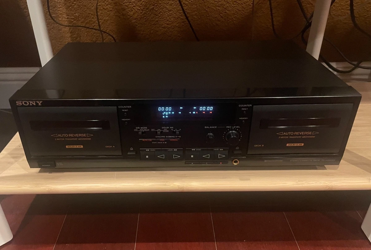 Sony Cassette Player & Recorder Home Audio Cassette Tape Decks for