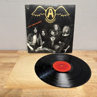Aerosmith Get Your Wings 12'' Black Vinyl LP Stereo Columbia KC 32847 1974