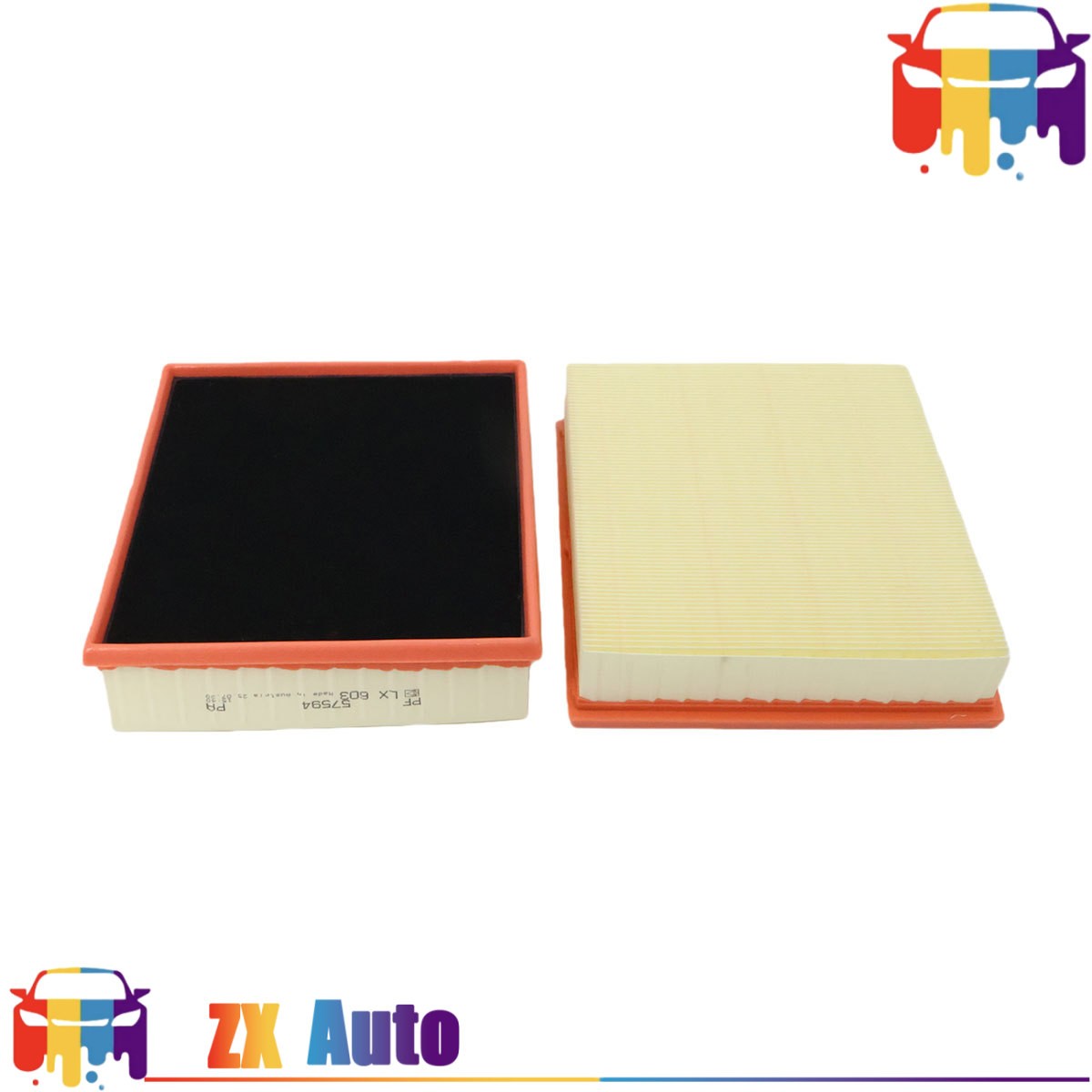 2* Air Filter For 2003 2004 2005 2006 2007 2008 2009 Bentley Arnage PF57594PA