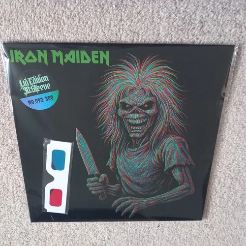 IRON MAIDEN RIO ROCK 2013 Limited Edition 3D Sleeve NO.092/300 LP VINYL SEALED