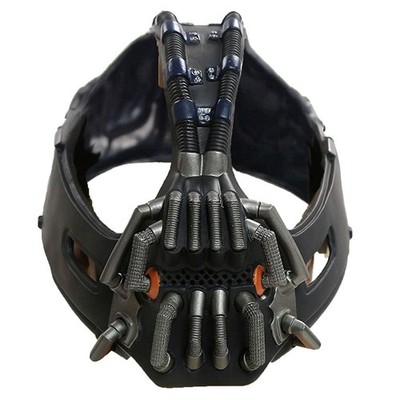 WELLMILLER Bane Mask Adult Costume Props for Knight Adult, Classical-gun 