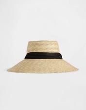 Womens GAP Wide Brim Straw Hat, color Natural...