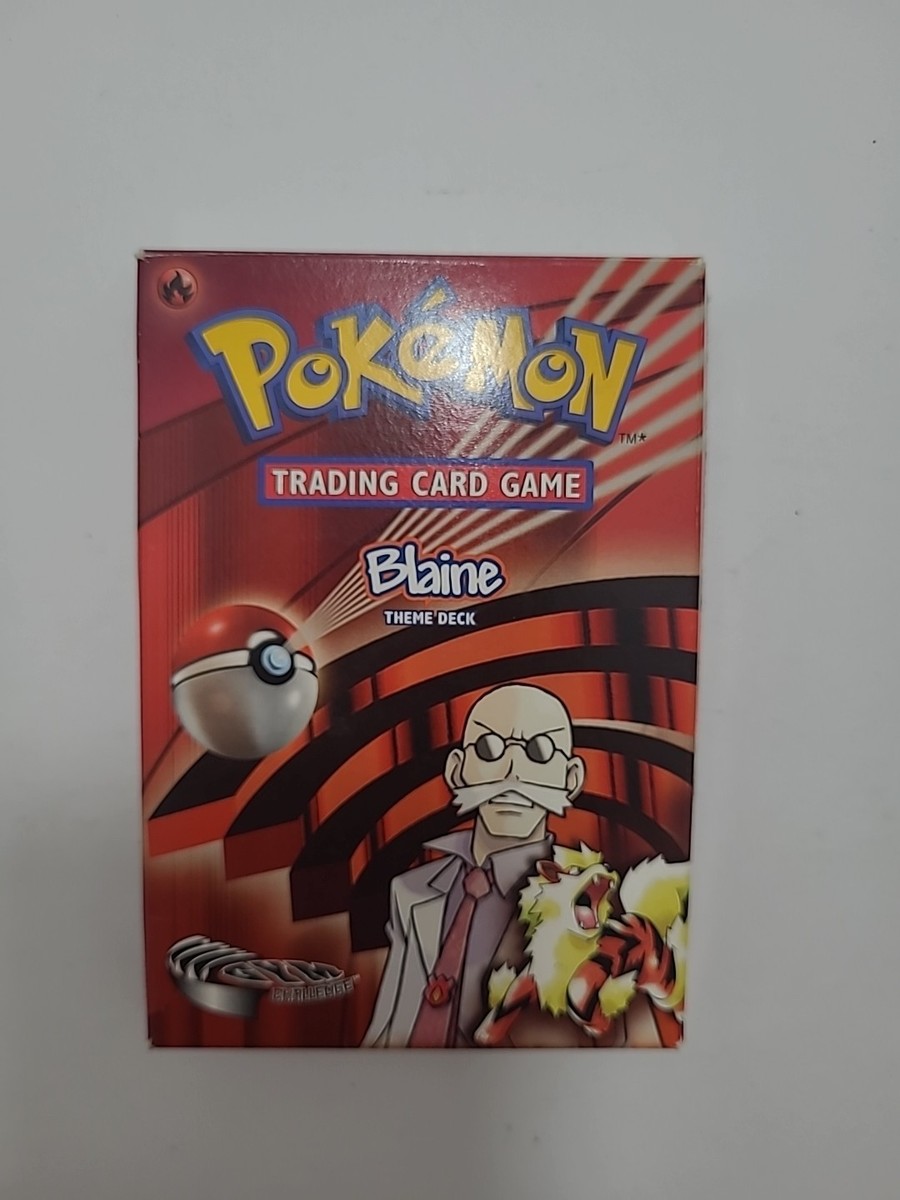 ポケモンカード英語版　Blaine THEME DECK 57973f_6e0236e3d863470ebc13f89