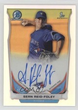 2014 Bowman Draft Chrome Pick Refractor Sean Reid-Foley #BCA-SRF Auto 0f5t