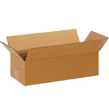 BOX USA 14 x 6 x 4 Corrugated Cardboard Boxes, Long 14L x 6W x 4H, Pack of 25 