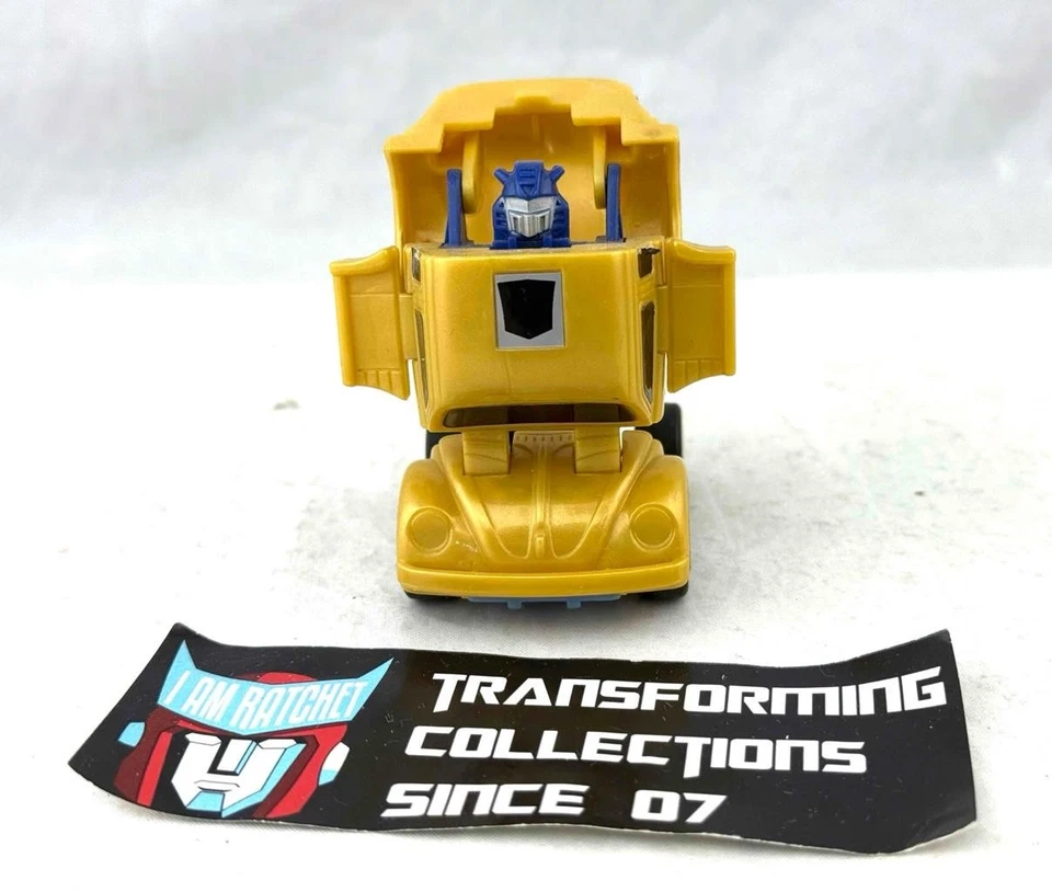 Transformers Original G1 1987 Throttlebot Goldbug Complete - Image 2 of 2