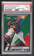 2019 Bowman's Best Top Prospects Green Refractor 15/99 Cristian Pache PSA 9 1q7