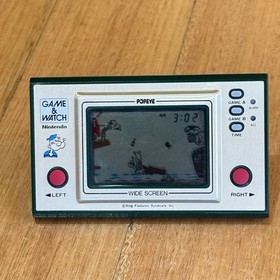 Nintendo Game & Watch Popeye Wide Screen Handheld Game Vintage 1981 Grade A