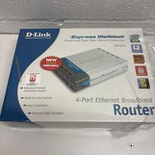 D-Link Express EtherNetwork DI-604 4-Port Ethernet Broadband Router Open Box