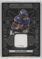 2022 Panini Obsidian Atomic Material Electric Etch Yellow 19/25 Dalvin Cook 9o3
