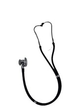 Cardiology Stethoscope Black Two Tube Unbranded China