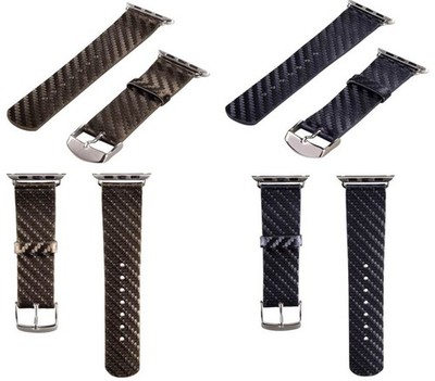 Uhren-Armband Uhren-Band Carbon für Apple Watch 38mm 40mm 42mm 44mm Series 1-6