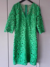 Marc Cain Cocktailkleid, grüne Spitze