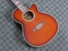 2011 LTD XTone Series XAC10E Acoustic/Electric Sunburst! w/ESP hardshell case