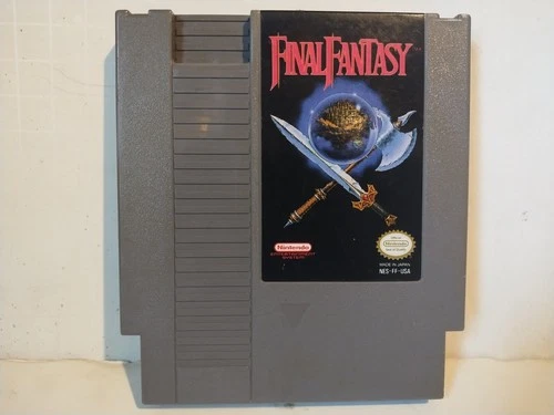 Final Fantasy Nintendo NES Game Cartridge Tested