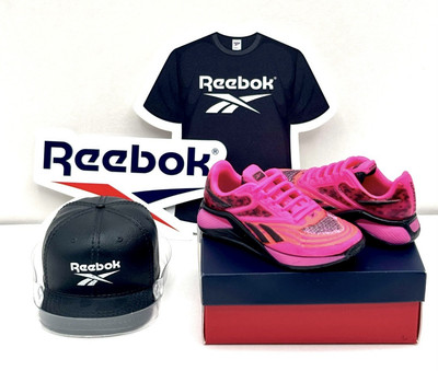 Reebok Sneakers Hat Shirt And Logo Stickers Zuru Sneakers Mini Bands