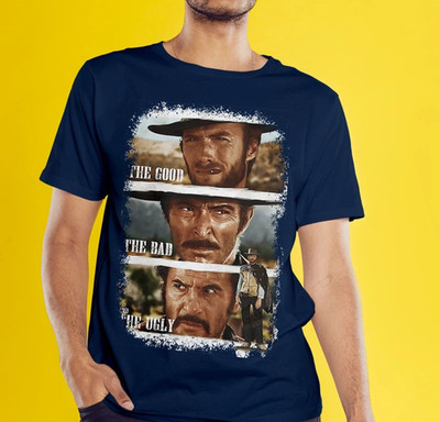 The Good, the Bad and the Ugly (1966) Movie Inspired Retro T-Shirt