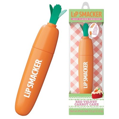 Set of 2 Lip Smacker Carrot Lip Balm, Red Velvet Carrot Cake