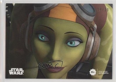 2019 Star Wars Authentics Series Two 19/99 Vanessa Marshall Hera Syndulla 03x5