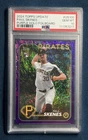 2024 Paul Skenes Topps Update Purple Holo Foil RC 67/799 PSA 10 SP PIRATES